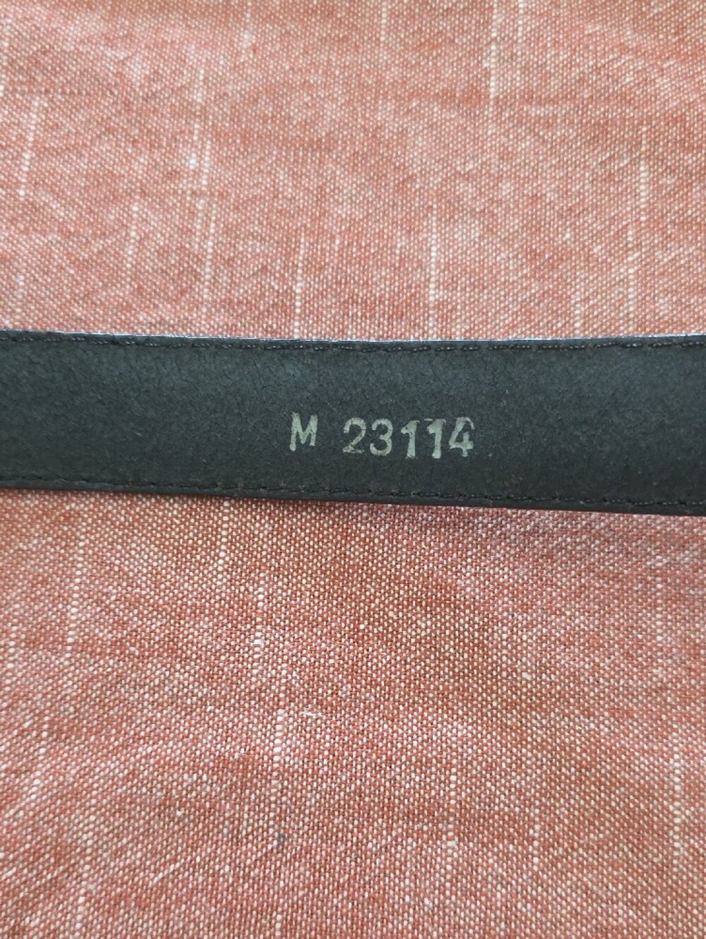 Vintage Brighton Black Leather Strap with Branded Tab - Picture 3 of 11